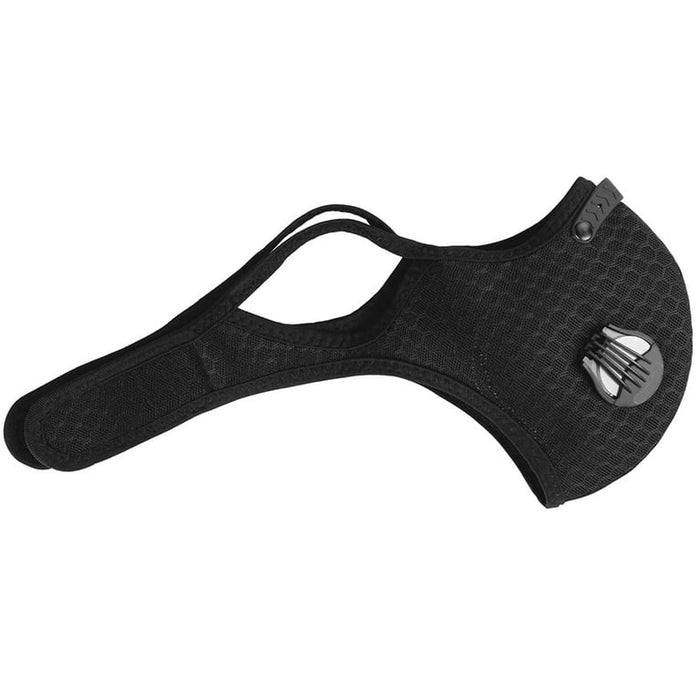 Protector facial Adultos Máscara bucal con válvula Filtro de carbón activo - Quierox - Tienda Online