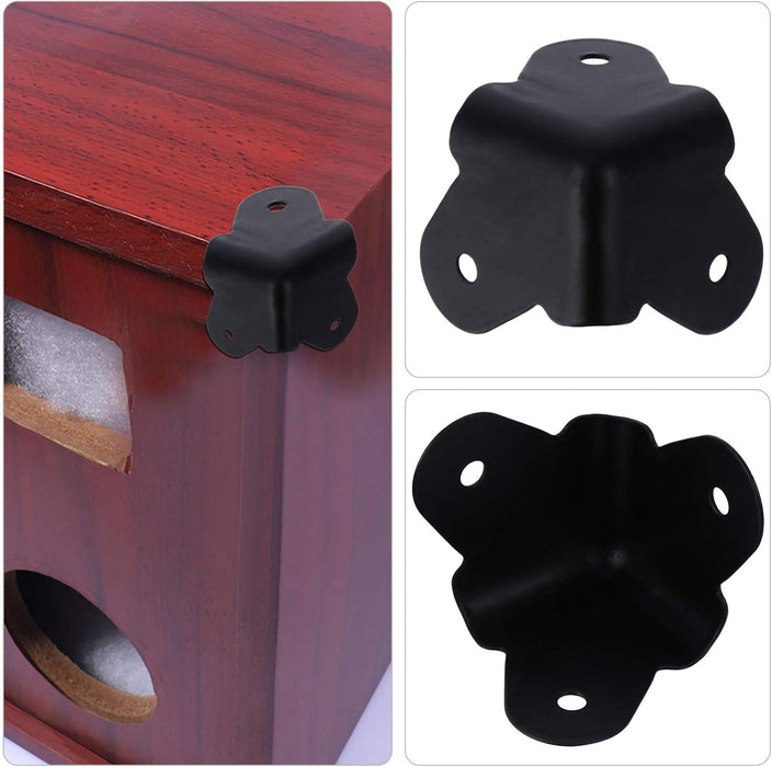 Protectores de esquina de gabinete, altavoces y mas, protectores de borde de metal redondeado, 16 piezas - Quierox - Tienda Online