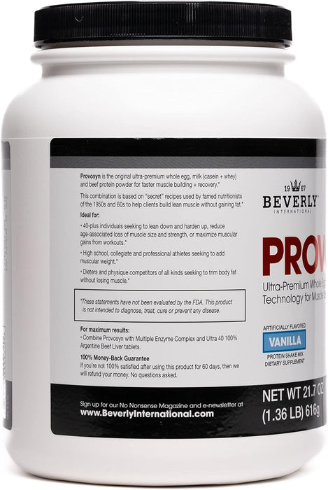 PROVOSYN. El huevo entero ultra premium original, leche (caseína + suero) - Quierox - Tienda Online