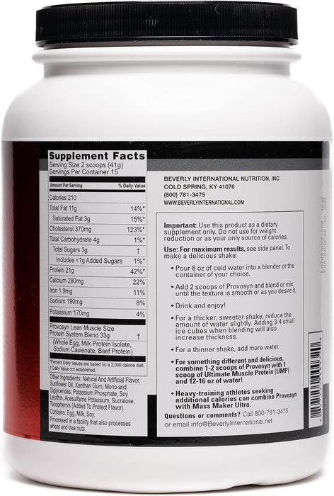 PROVOSYN. El huevo entero ultra premium original, leche (caseína + suero) - Quierox - Tienda Online