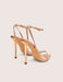 Public Desire Zapatos de tacón de aguja dorados Legacy Nude con punta fina - Quierox - Tienda Online