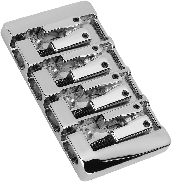 Puente de bajo Eléctrico, Pieza Trasera Plateada de Fijación Firme para Bajos de Repuesto - Quierox - Tienda Online