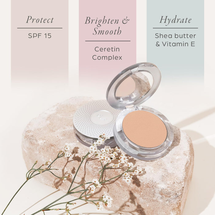 PÜR MINERALS Base de maquillaje en polvo mineral compacta 4 en 1 de SPF 15 - Quierox - Tienda Online
