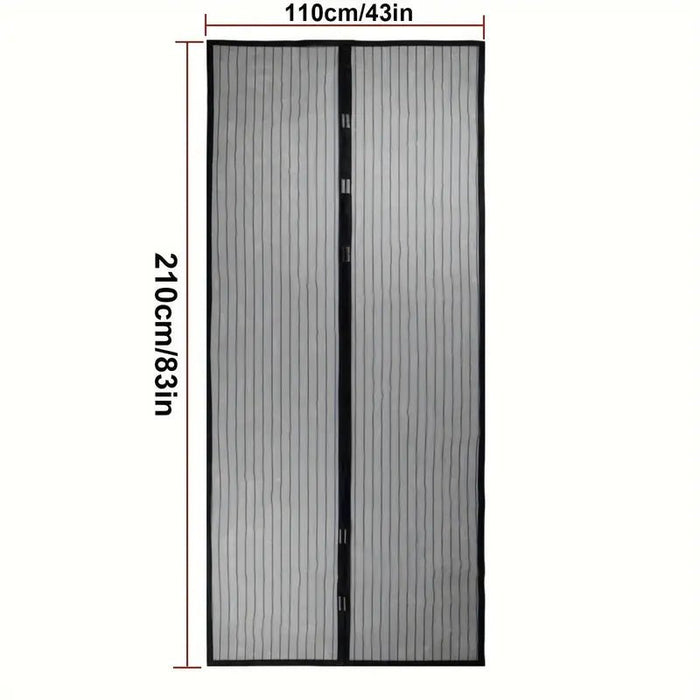 Puerta Magnética de Fácil Instalación - Mantiene a los Insectos Fuera, Deja Entrar Aire Fresco - Quierox - Tienda Online