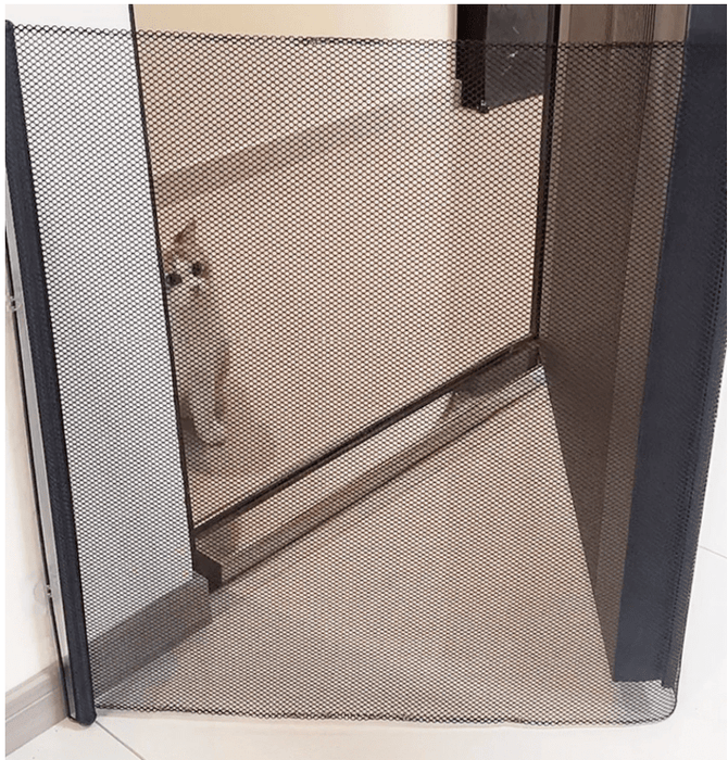 Puerta retráctil para mascotas, para perros de malla, recinto para gatos para puertas - Quierox - Tienda Online