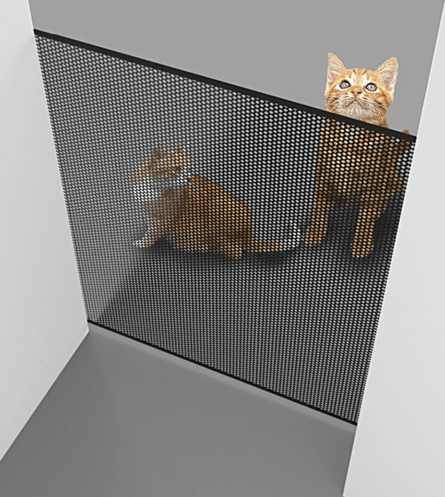 Puerta retráctil para mascotas, para perros de malla, recinto para gatos para puertas - Quierox - Tienda Online