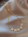 Pulsera ajustable con dije floral - Joyería elegante y minimalista para mujer - Quierox - Tienda Online