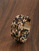 Pulsera con capas de decoración de cuentas con estampado de leopardo - Quierox - Tienda Online