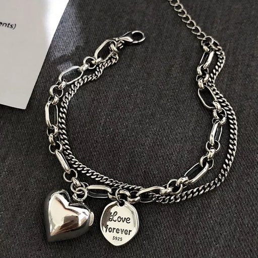Pulsera con diseño de corazón de amor - Quierox - Tienda Online