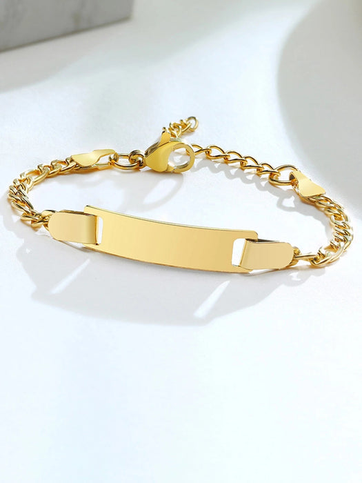 Pulsera de acero inoxidable con curvas, para mujer. - Quierox - Tienda Online
