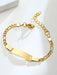 Pulsera de acero inoxidable con curvas, para mujer. - Quierox - Tienda Online