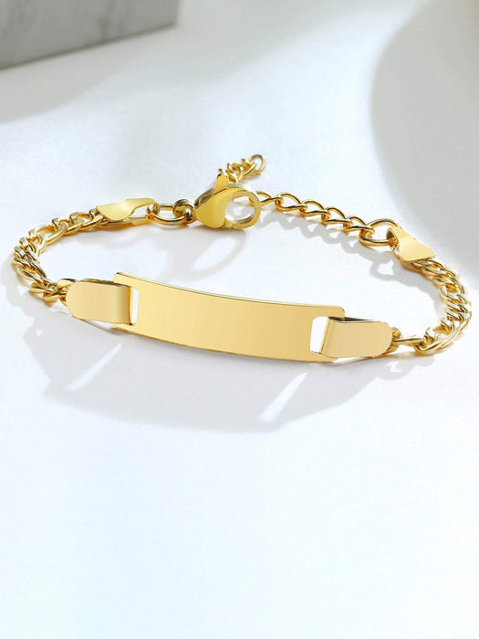 Pulsera de acero inoxidable con curvas, para mujer. - Quierox - Tienda Online