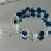 Pulsera de cuentas con patron de estrella para mujer - Quierox - Tienda Online