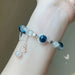 Pulsera de cuentas con patron de estrella para mujer - Quierox - Tienda Online
