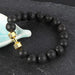 Pulsera de cuentas de chakras para la ansiedad de roca volcánica - Quierox - Tienda Online