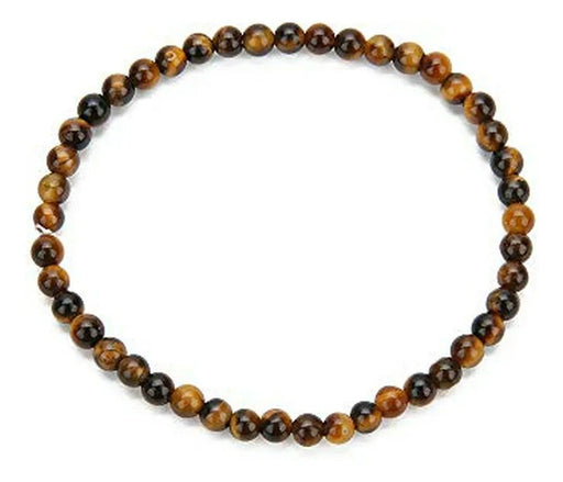 Pulsera de cuentas redondas lisas de piedra lunar pequeña, tamaño 0.157 in - Quierox - Tienda Online