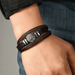 Pulsera de cuero sintético con cierre magnético creativo, dije metálico del Árbol de la Vida para hombre - Quierox - Tienda Online