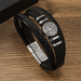 Pulsera de cuero sintético con cierre magnético creativo, dije metálico del Árbol de la Vida para hombre - Quierox - Tienda Online
