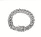 Pulsera De Joias Presentes De Corrente Geométrica Hip Hop, Colar De Rhinestone Hip Hop - Quierox - Tienda Online