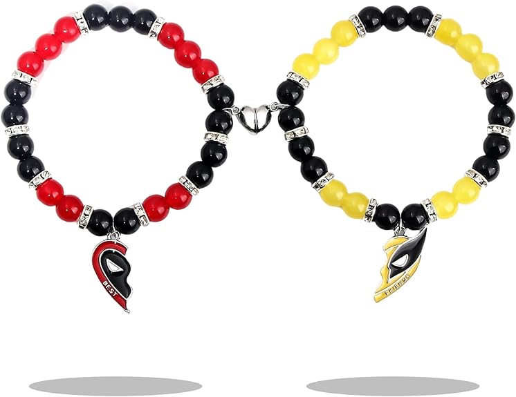 Pulsera de mejores amigos, pulseras a juego de superhéroes - Quierox - Tienda Online