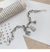 Pulsera de plata tailandesa con diseño de caballo, cabeza de pez y etiqueta de dólar, para mujer - Quierox - Tienda Online