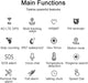 Pulsera de seguimiento GPS 4G para personas mayores, localizador inteligente con alerta de detección de caídas, botón SOS - Quierox - Tienda Online