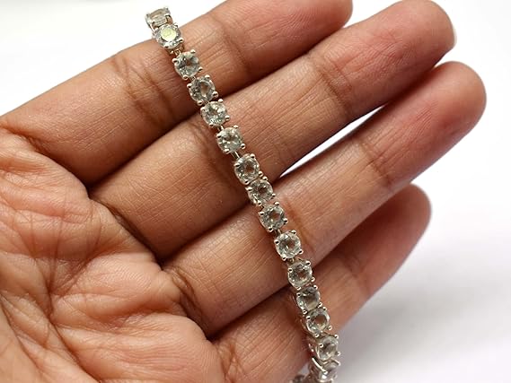 Pulsera de tenis con circonita cúbica | Pulsera de tenis hecha a mano - Quierox - Tienda Online