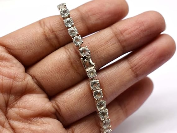 Pulsera de tenis con circonita cúbica | Pulsera de tenis hecha a mano - Quierox - Tienda Online