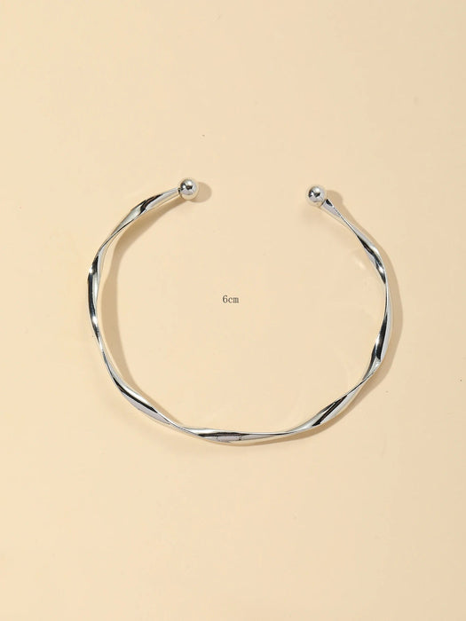 Pulsera de tira retorcida para mujeres minimalista y de moda - Quierox - Tienda Online