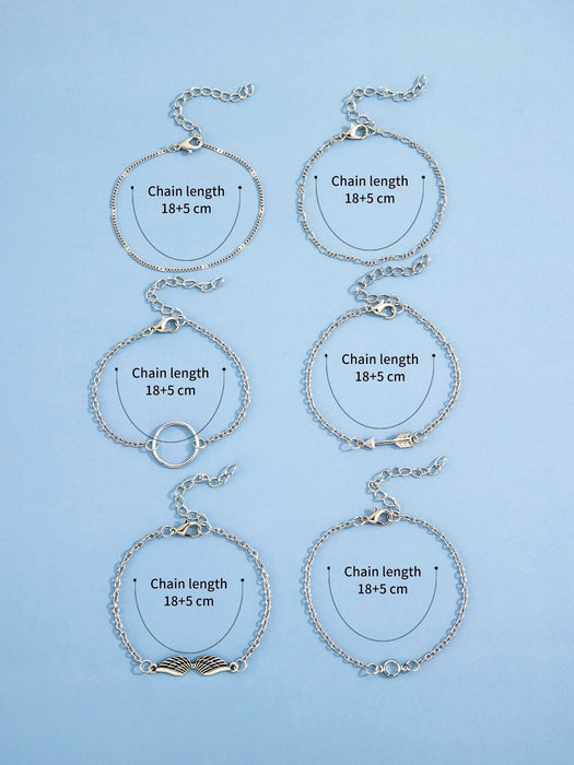 Pulsera decorativa con 6 flechas - Quierox - Tienda Online