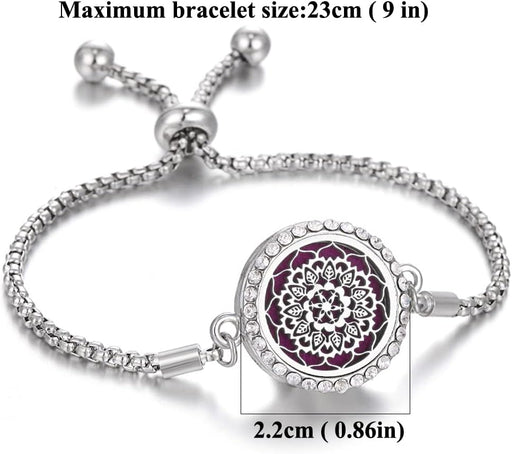 Pulsera difusora de aceite esencial, pulsera de aromaterapia - Quierox - Tienda Online