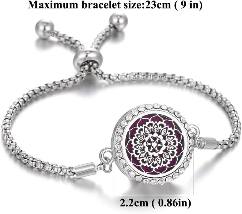 Pulsera difusora de aceite esencial, pulsera de aromaterapia - Quierox - Tienda Online