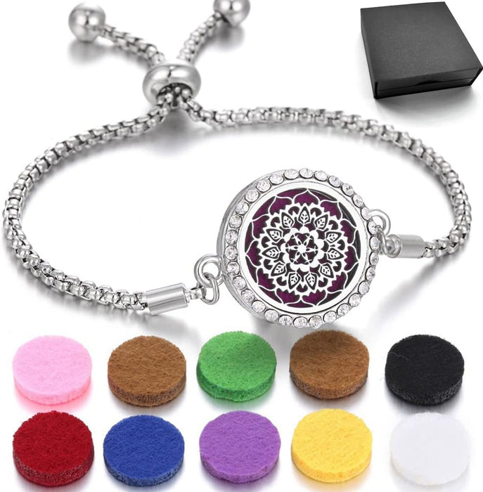 Pulsera difusora de aceite esencial, pulsera de aromaterapia - Quierox - Tienda Online