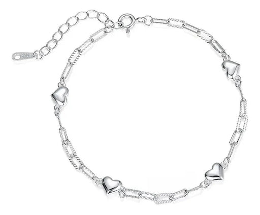 Pulsera En Forma De Corazón For Mujer, Estilo Coreano - Quierox - Tienda Online