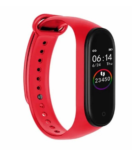 Pulsera inteligente M4 con control del ritmo cardíaco y de la presión sanguínea - Quierox - Tienda Online