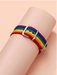 Pulsera LGBT de rayas - Quierox - Tienda Online