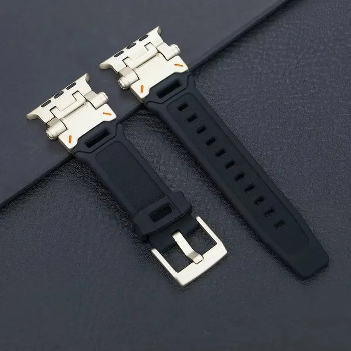 Pulsera Robot Titanium Smartwatch Compatible con Apple Watch Negro 6,8 cm - Quierox - Tienda Online