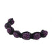Pulsera Shamballa Swarovski en color morado oscuro - Quierox - Tienda Online