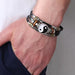 Pulsera trenzada para hombre de moda dineso Yin Yang - Quierox - Tienda Online