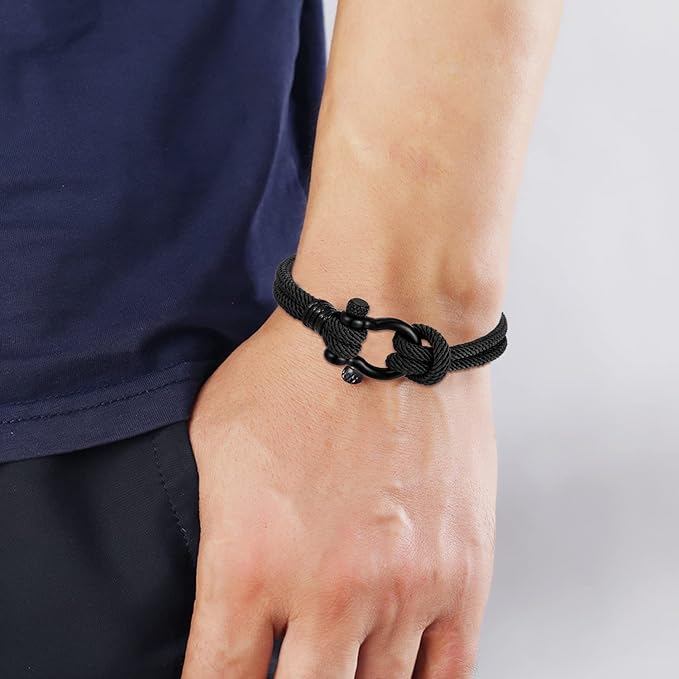 Pulsera trenzada Pulsera náutica hecha a mano - Quierox - Tienda Online