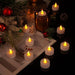 PUNPUBA Velas de Té LED sin Llama: Juego de 12 Velas Operadas por Batería - Quierox - Tienda Online