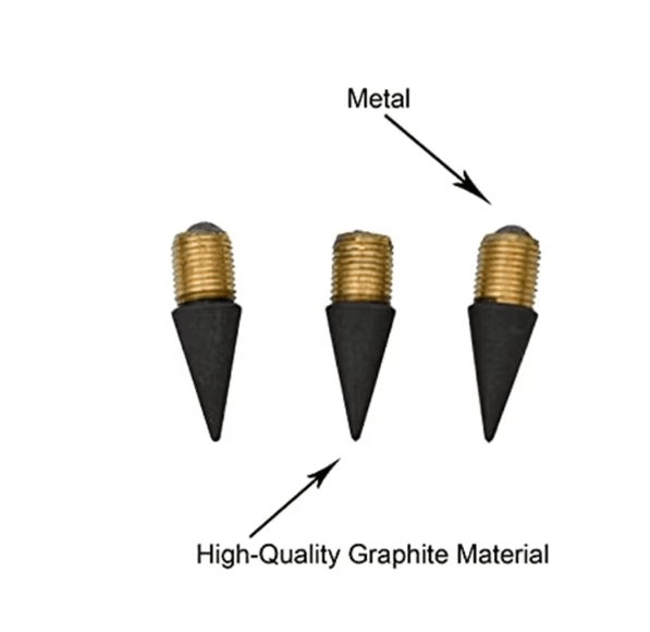 Punta de lápiz reemplazable para escritura ilimitada punta de lápiz Forever sin tinta 1 piezas - Quierox - Tienda Online