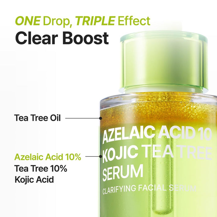 PURITO Ácido Azelaico 10% + Ácido Kójico + Suero Facial de Árbol de Té - Quierox - Tienda Online