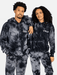 QALO Sudadera con capucha con logo, color negro lavado - Quierox - Tienda Online