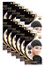 Qfitt Paquete de 12 gorras de peluca estilo cúpula de malla 5011 - Quierox - Tienda Online
