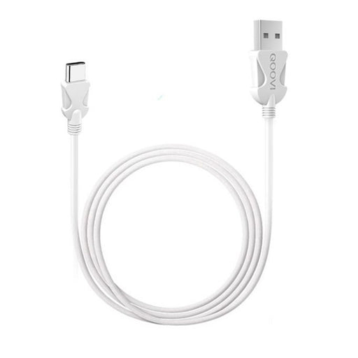 QOOVI Data Cable Universal 1.5A Type-C USB Fast-White - Quierox - Tienda Online