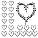 QualityLife Karol - Tatuajes temporales, 18 temas de corazón - Quierox - Tienda Online