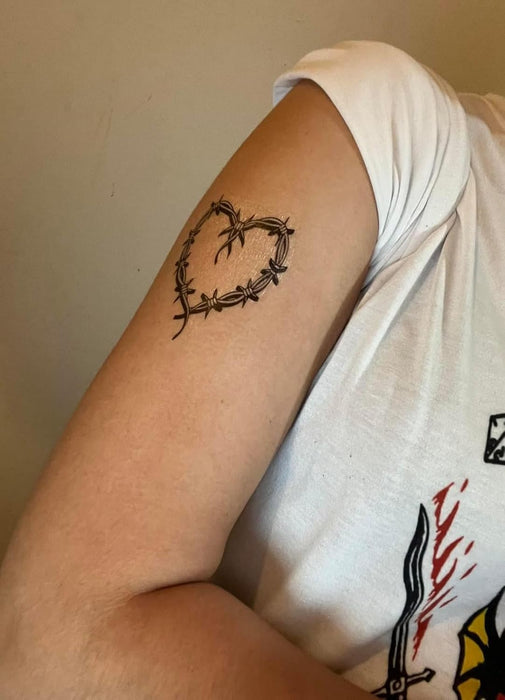 QualityLife Karol - Tatuajes temporales, 18 temas de corazón - Quierox - Tienda Online