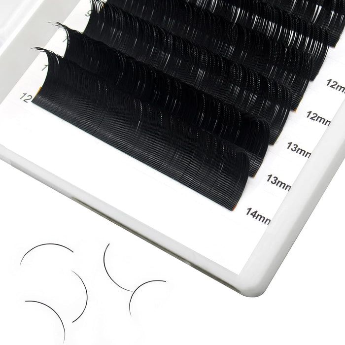 QUEWEL Suministros de extensión de pestañas 0.03 C Curl Mix-8-15 mm - Quierox - Tienda Online
