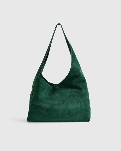Quince Bolso de hombro holgado de ante italiano - Quierox - Tienda Online